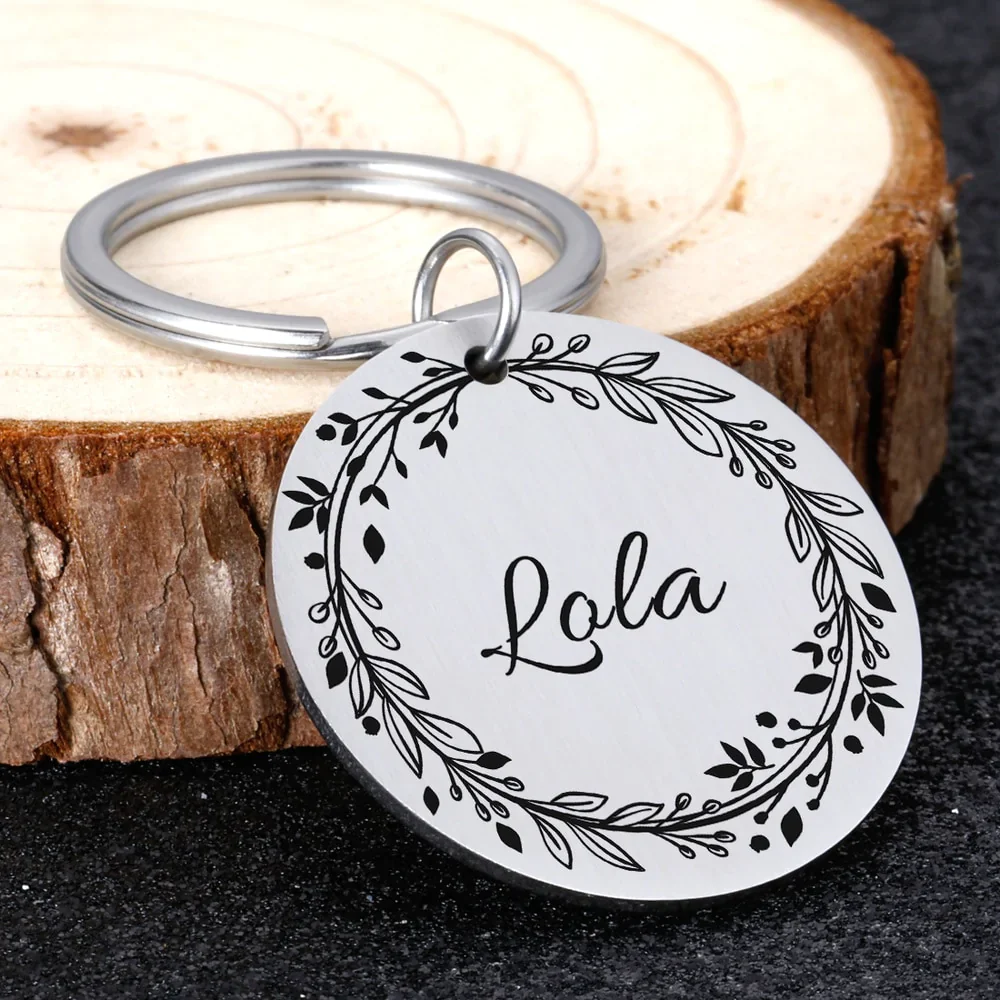 HULIANFU Personalized Dog Cat Pet ID Tags  Engraved Cat Puppy  Pet ID Name Number Address Collar Tag Pendant Pet Accessories - Deanwangkt