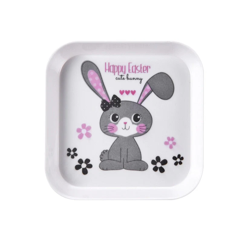 HULIANFU Snack Platter Snack Dish Small Bone Dish Spit Bone Dish Melamine Plate Small Plate Household Bone Bone Small Dish Cake Plate - Deanwangkt