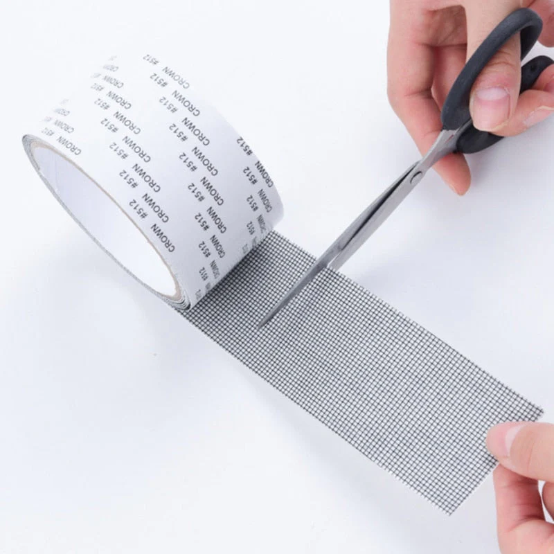 HULIANFU Screen Repair Tape Window Door Waterproof Patch Self-adhesive Super Fix Anti-Insect Door Mosquito Net Mesh Broken Holes Repair - Deanwangkt