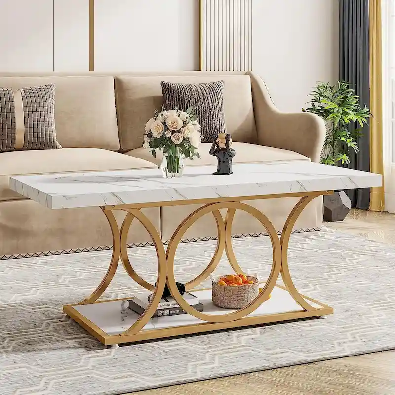 Rectangle Coffee Table, Modern Coffee Tables for Living Room