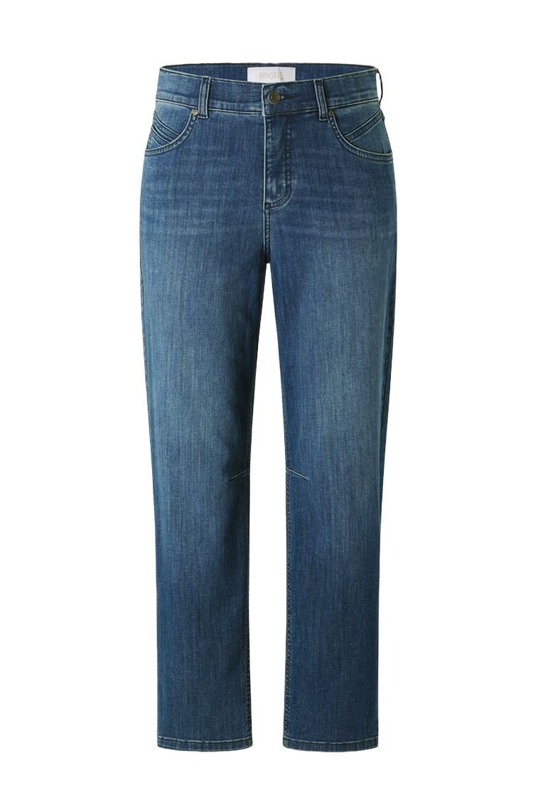 Angels Damen Barrel Hose in Relaxed Fit mit geschwungenem weiten Bein aus weicher Baumwollmischung