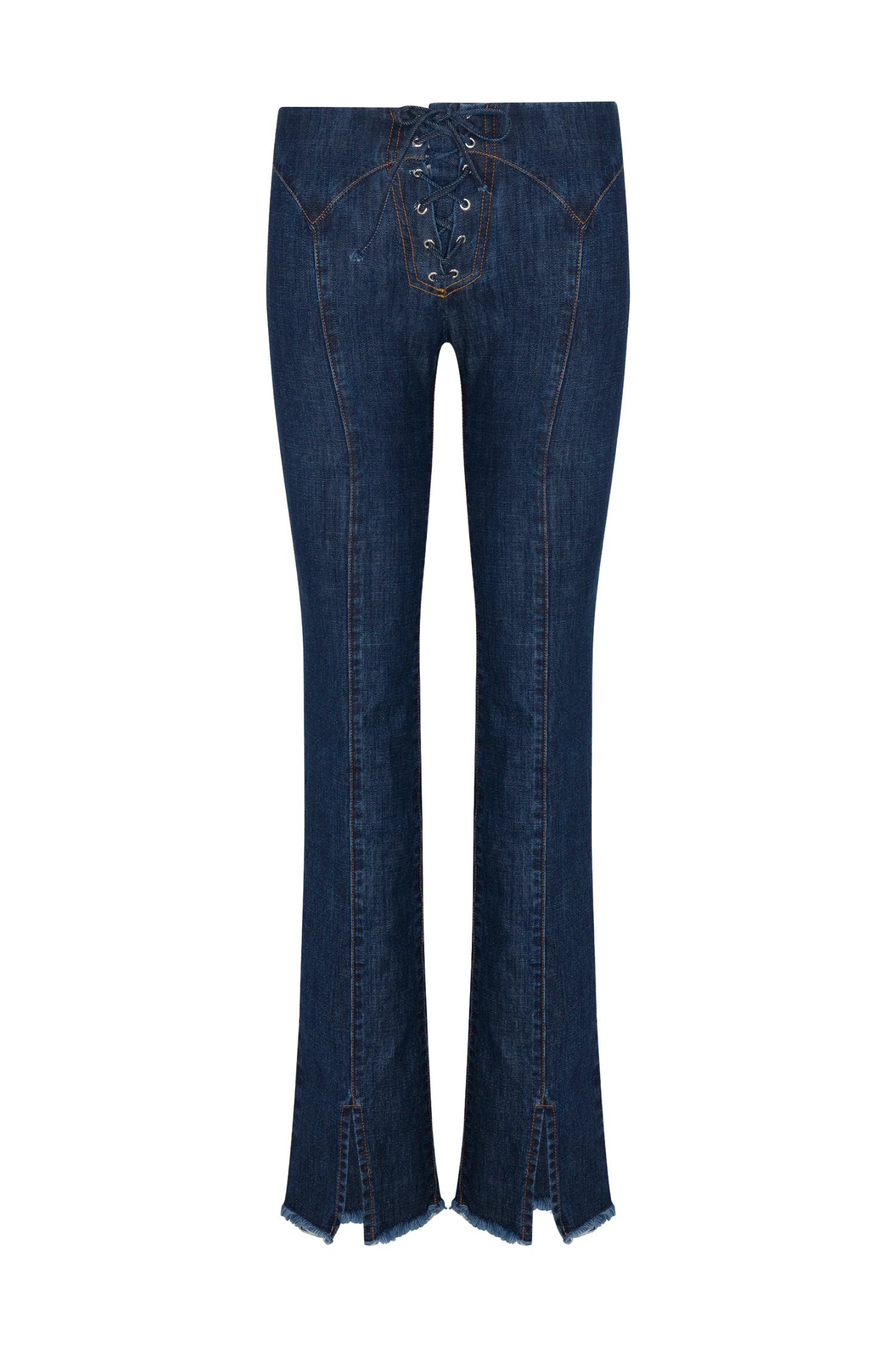 ELEMENT LACE UP JEAN - DARK WASH