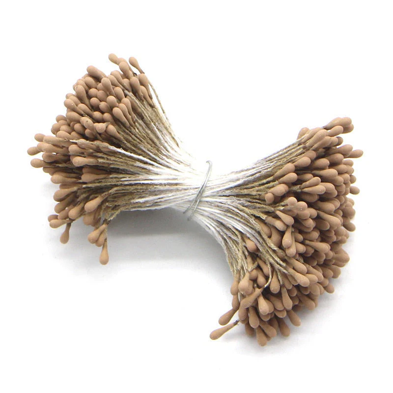 HULIANFU 2026  Lucia Crafts 144/420/600/1000pcs /Lot  Flowers Stamen 2mm  DIY Artificial Flowers  Wreath For Wedding Party Home Decor  D0401 - Deanwangkt