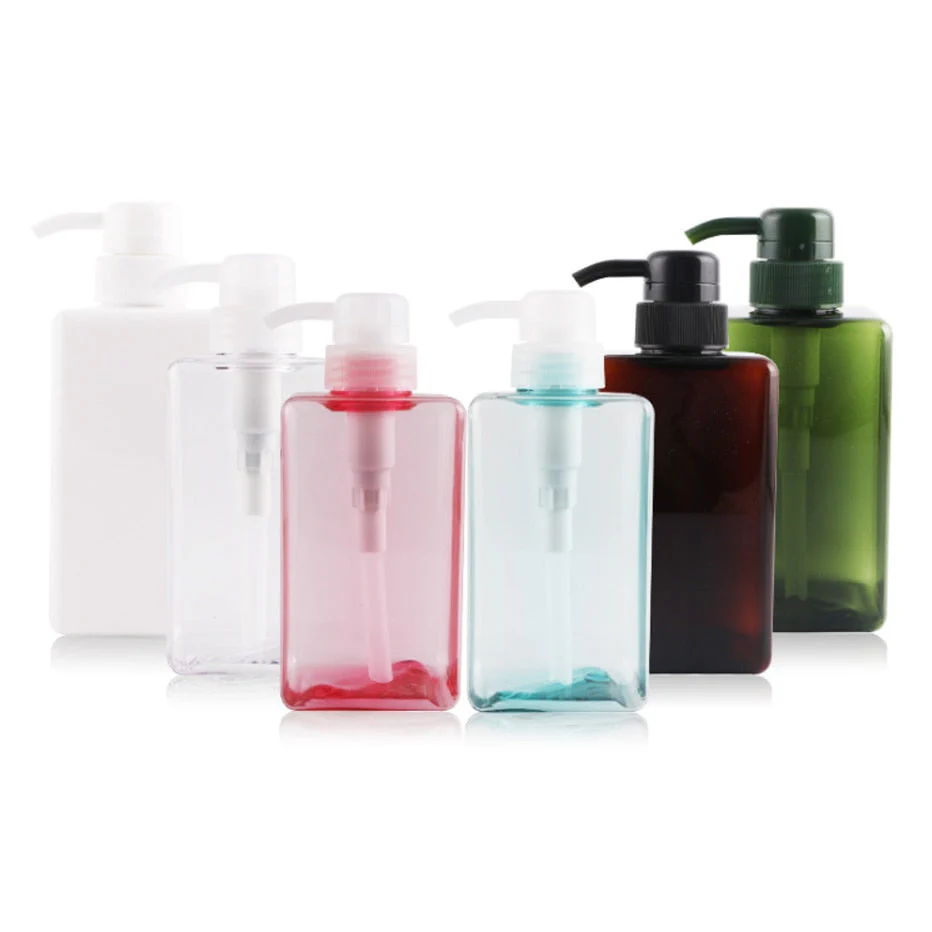 HULIANFU Travel Bottles Liquid Soap Dispenser Bottle Multiple Capacities Empty Press Type Shampoo Body Wash Lotion Bottle Bathroom - Deanwangkt