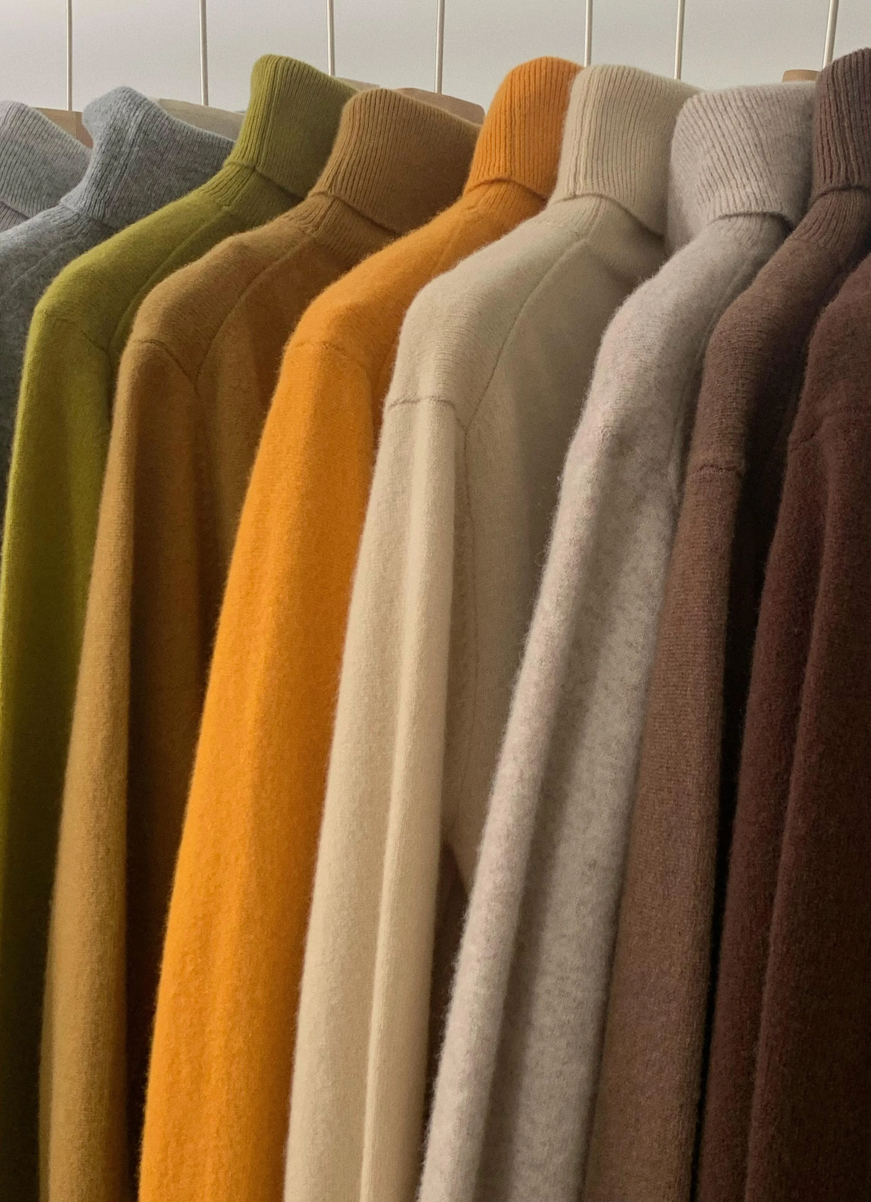 Hulianfu Winter High Quality Wwomen's Wool Sweater Solid Color High-neck Pullover Long-sleeved Knit Top - Deanwangkt
