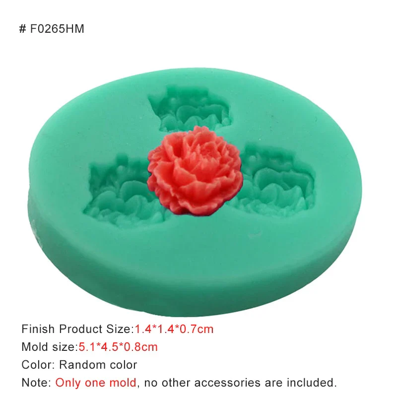 HULIANFU New Mini Flowers Series Silicone Mold DIY Handmade Fondant Cake Baking Chocolate Sugar Cake Tool Resin Polymer Clay Making Mould - Deanwangkt