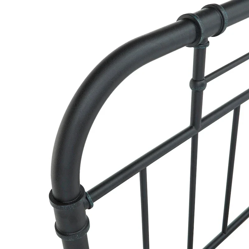 Kendal Black Metal Bed by iNSPIRE Q Classic