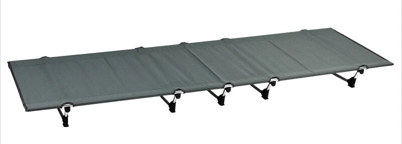 HULIANFU Portable Foldable Camping Cot Single Person Outdoor Folding Bed 330LB Bearing Weight Compact for Outdoor Picnic Camping - Deanwangkt