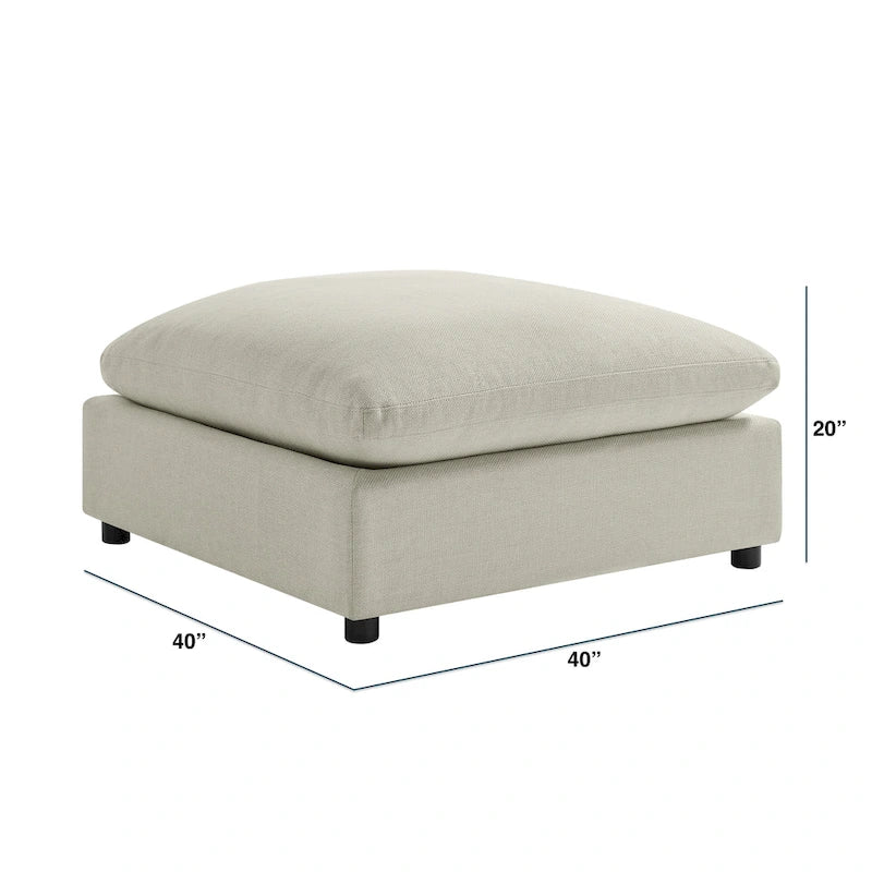 Cambrai 40 in. Square Ottoman by Greyson Living