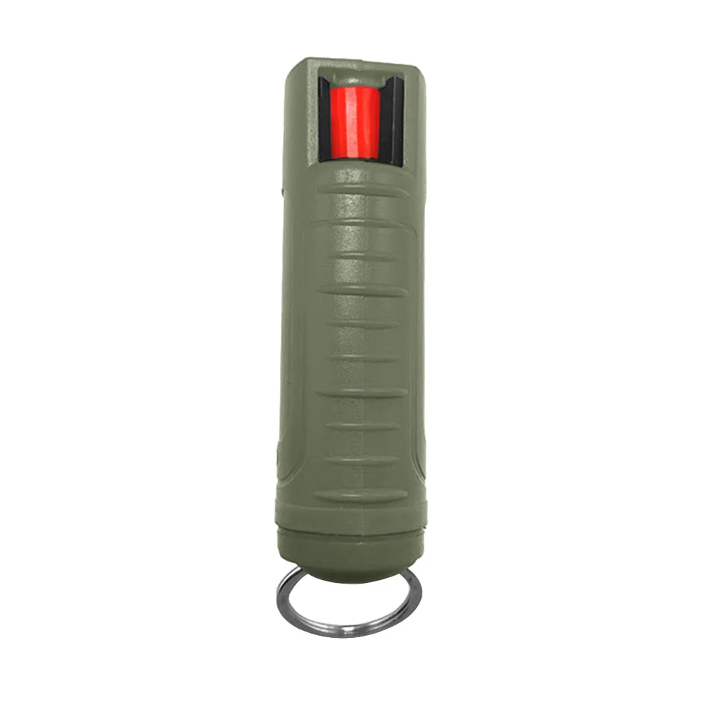 HULIANFU Portable Pepper Spray Tank Bottle Emergency Empty Box Spray Shell With Key Ring Keychain Self-defense Outdoor Camping Supplies - Deanwangkt