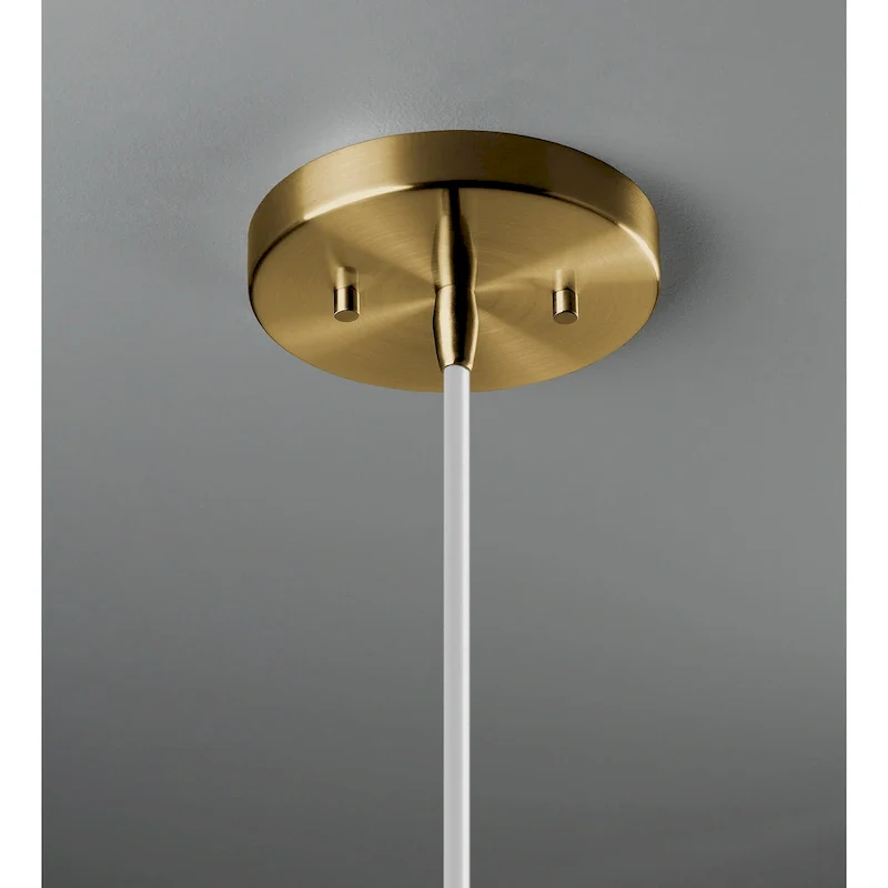 Justice Design Group Ceramic Saucer Pendant - Midnight Sky