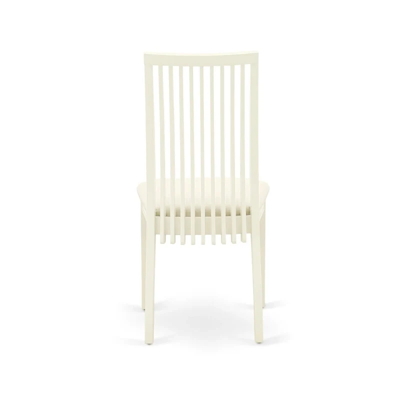 East West Furniture Dining Table Set- a Wooden Table and Linen Fabric Dining Room Chairs