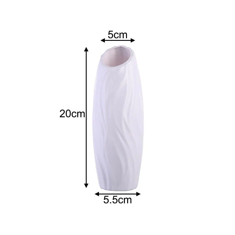 HULIANFU Modern vases decoration home Nordic Style Flower Arrangement Living Room Origami flower pot for interior - Deanwangkt