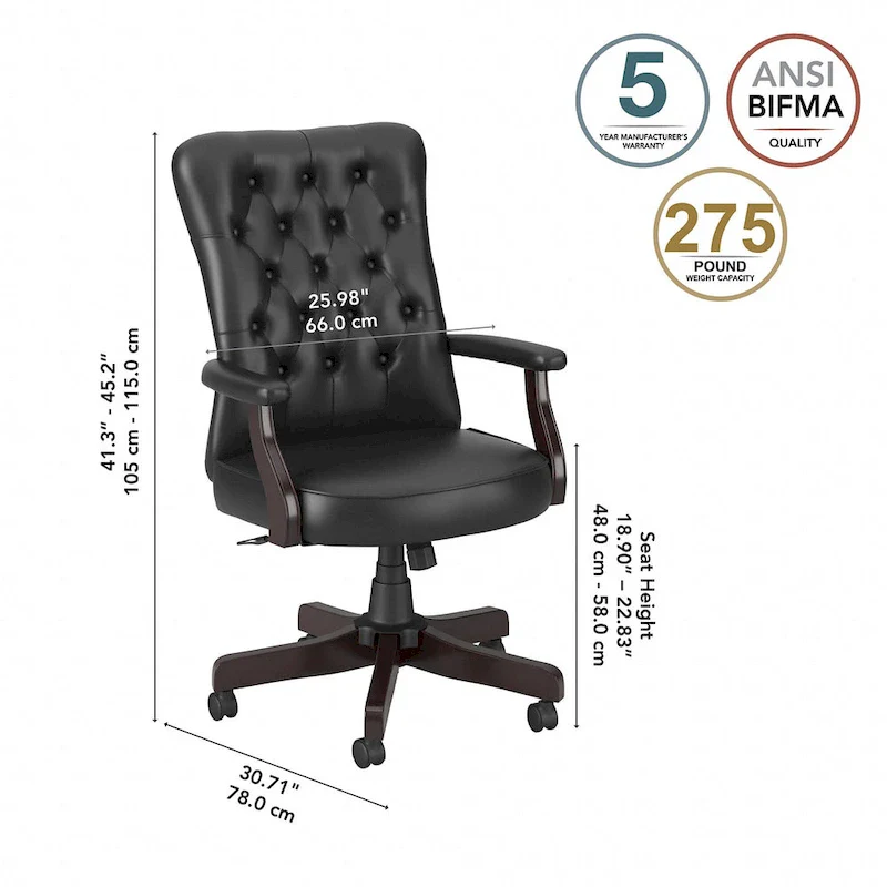 Arden Lane High Back Office Chair with Arms by Bush Business Furniture