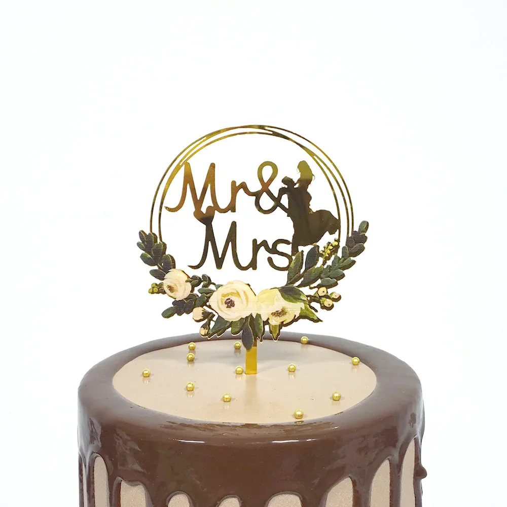 HULIANFU MR&MRS Acrylic Wedding & Engagement Cake Topper Lover Valentine  Day Baking Decoration You&me Anniversary Cake Party Favors - Deanwangkt