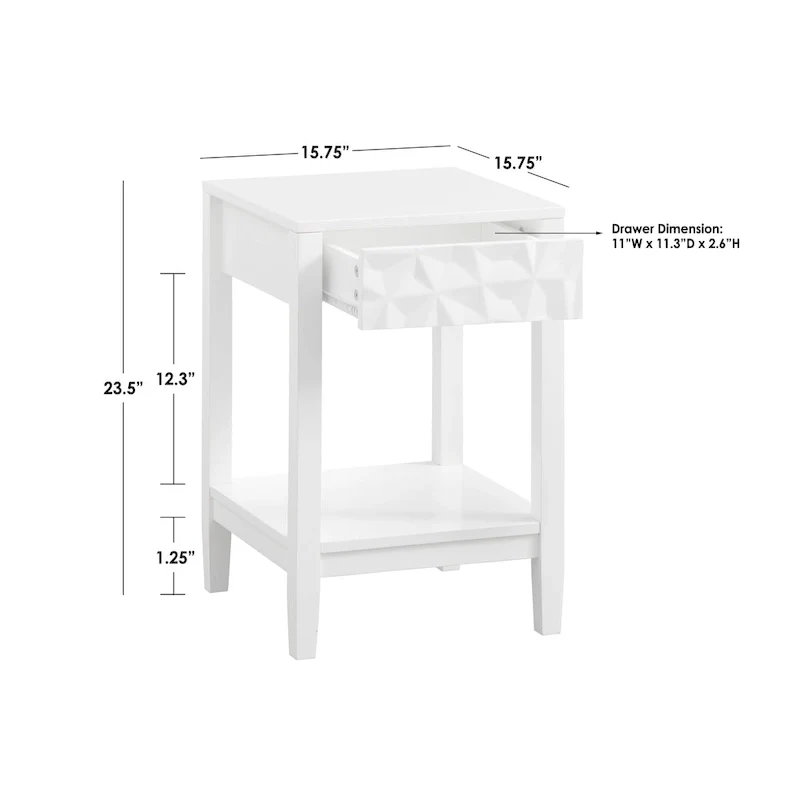 Simple Living Marquise Side Table