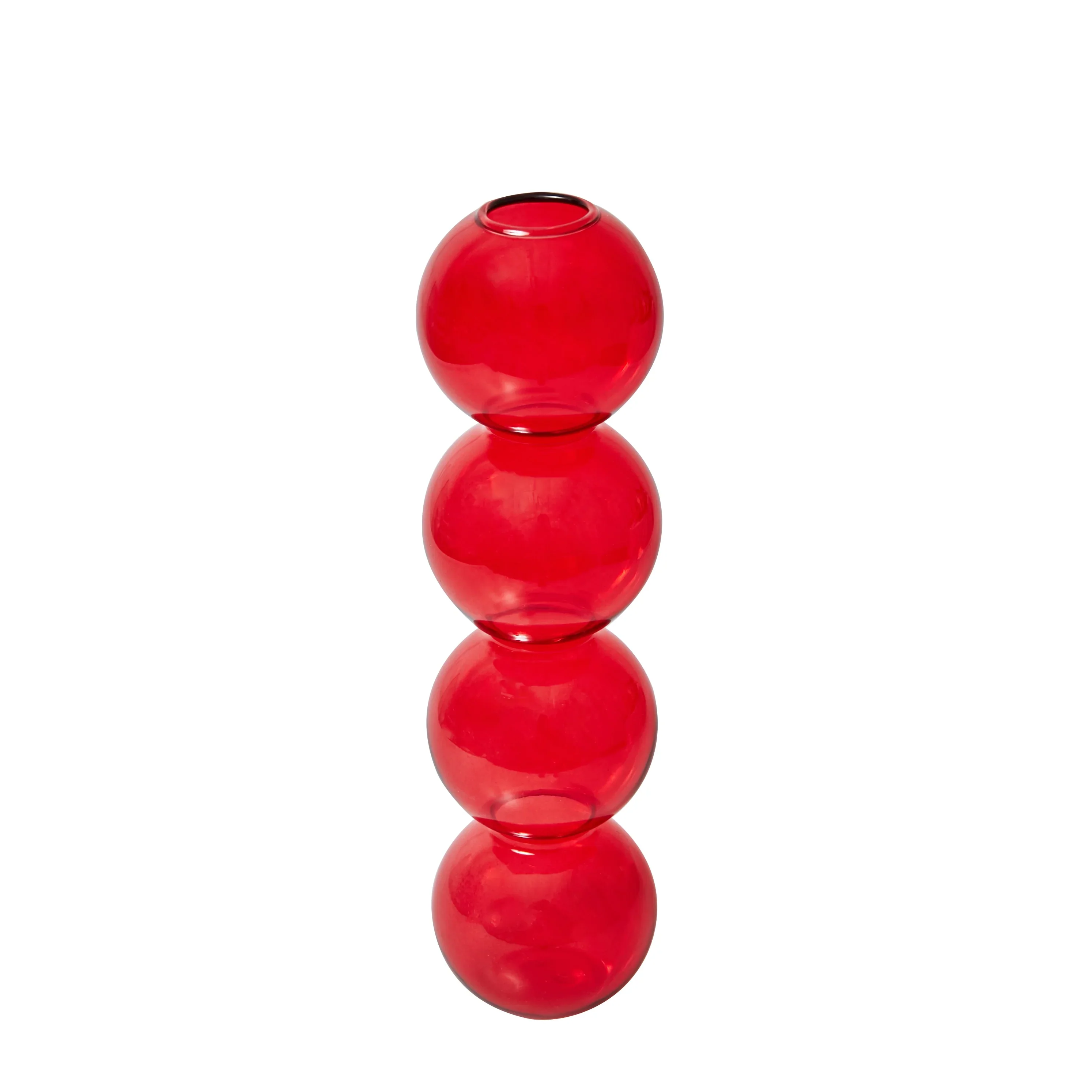 HULIANFU Nordic Creative Glass Bubble Vase Flower Arrangement Spherical Art Flower Ornaments Vases Decoration Home Birthday Gift - Deanwangkt