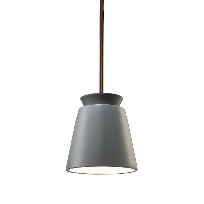 Justice Design Group Small Trapezoid Pendant - Rigid Stem