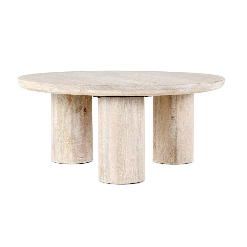 Beau Round Coffee Table by Kosas Home