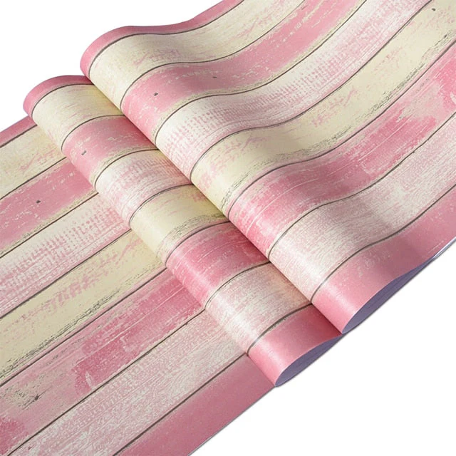 HULIANFU 2026  Waterproof Self Adhesive Wallpaper Vinyl Contact Paper Wood Wallpaper For Bedroom Wardrobe Sticker Furniture Home Improvement - Deanwangkt
