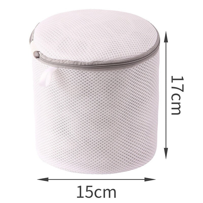 HULIANFU Washing Machine Laundry Bags Underwear Organizer Travel Portable Bra Storage Bag Polyester Mesh Washing Bag Home Laundry Product - Deanwangkt