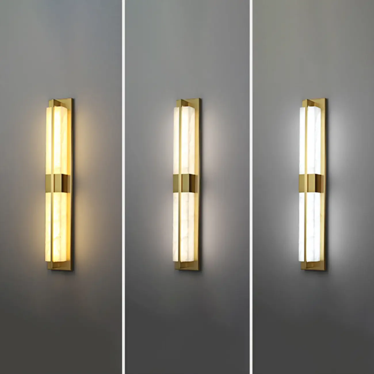 Modern Art Alloy Rectangular Wall light