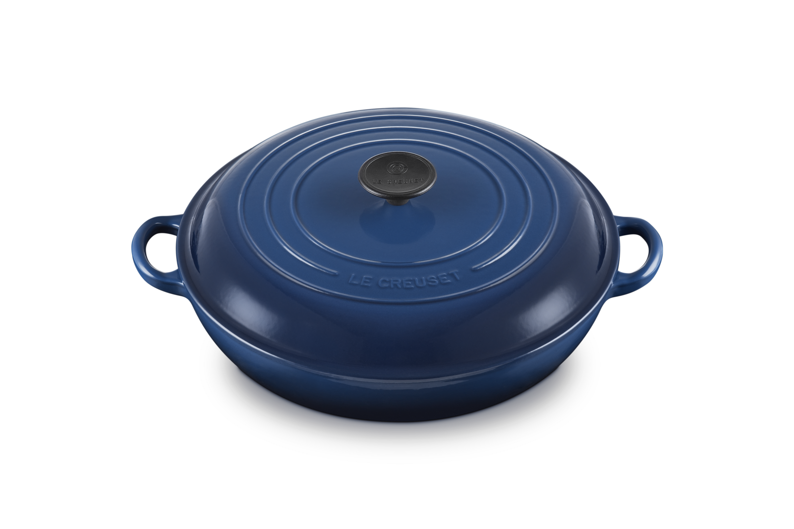 Cast Iron Classic Shallow Casserole with Phenolic Knob
