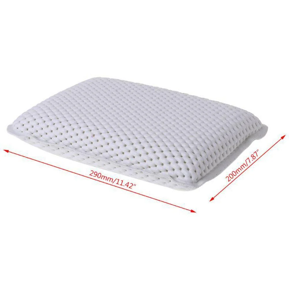 HULIANFU SPA Bath Pillow Neck and Back Support Headrest Pillow Thickened for Home Hot Tub Bathroom Cushion Accersories Bathroom Tool - Deanwangkt