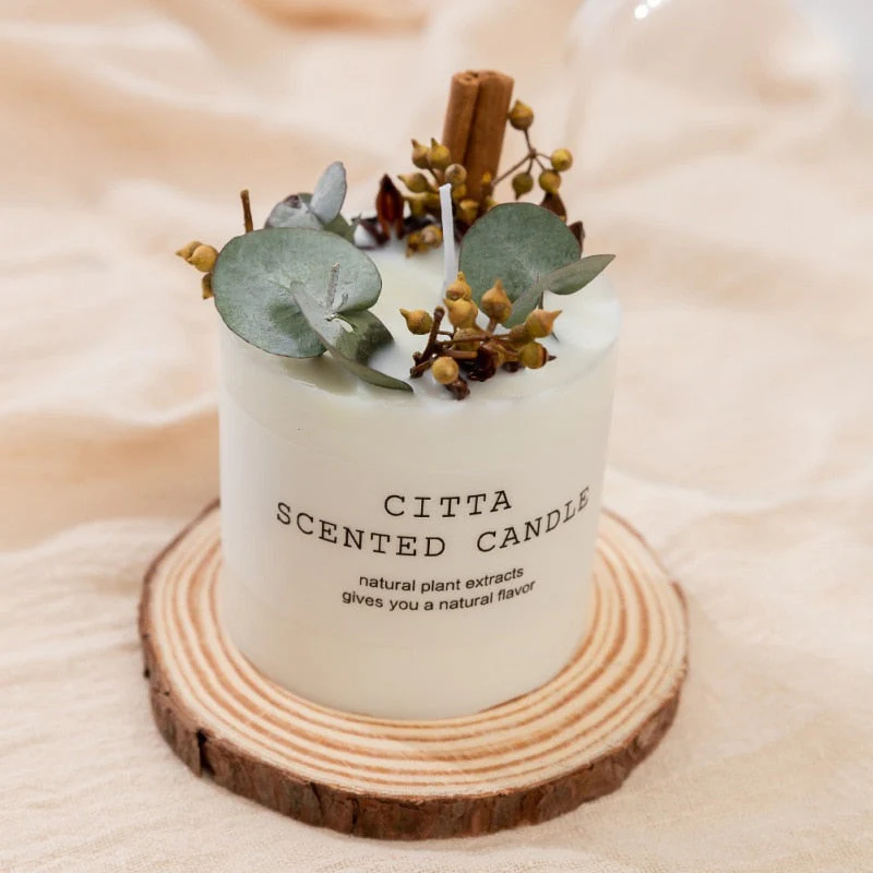 HULIANFU Soy Wax Fragrance Candles Romantic Pillar Candle Wedding Birthday Christmas Decoration Home Furnishing Scented Candle Hot Sale - Deanwangkt