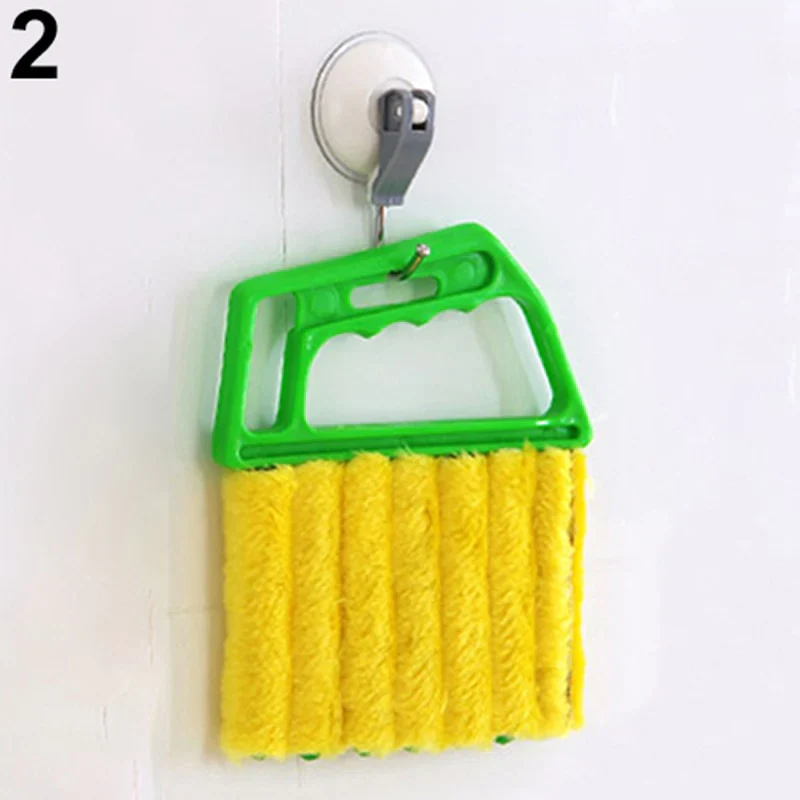 HULIANFU Microfibre Venetian Blind Cleaner Window Conditioner Duster Shutter Clean Brush washable venetian blind blade cleaning cloth - Deanwangkt