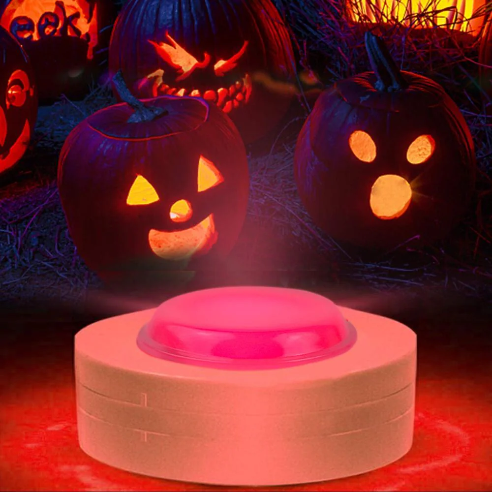 HULIANFU Wireless LED Under Cabinet Light Dimmable Touch Sensor RGB LED Puck Lights For Cupboard Wardrobe Stair Closet Hallway Night Lamp - Deanwangkt