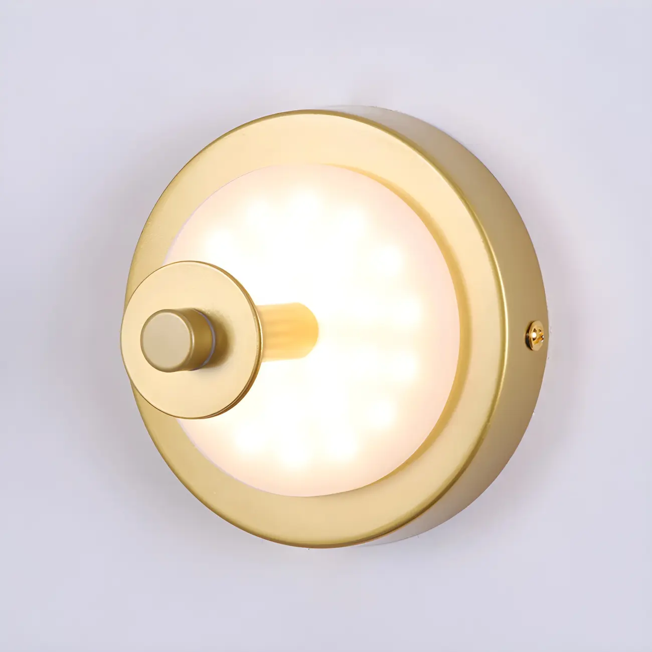 Modern Stone Acrylic LED Wall Sconce with Ambient Lighting