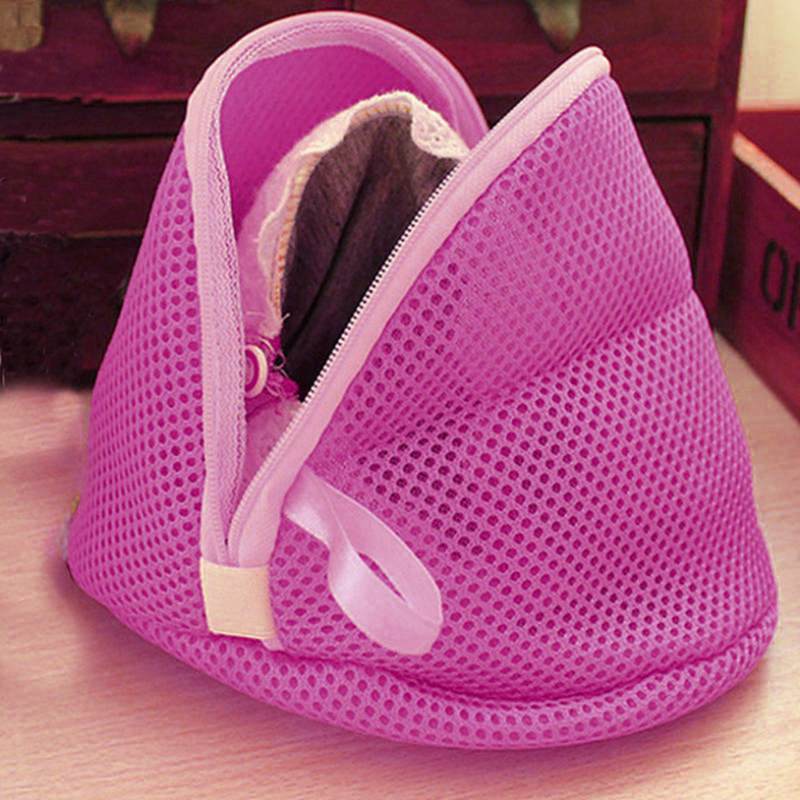 HULIANFU Modern Fashion High Quality Women Bra Laundry Lingerie Washing Hosiery Saver Protect Mesh Small Wash Bag Zipper organizer bag - Deanwangkt