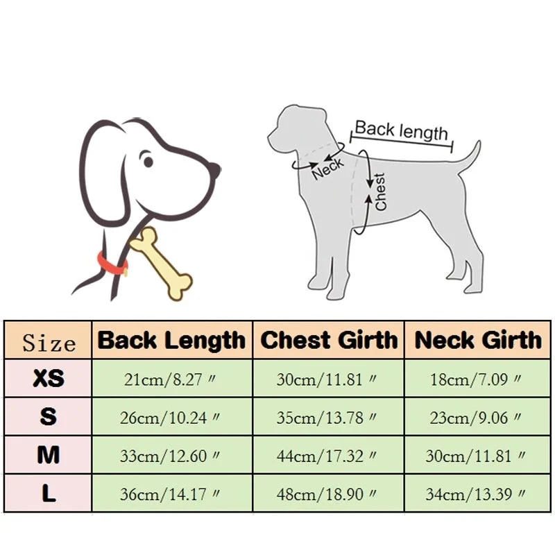 HULIANFU Winter Warm Pet Clothes For Small Dogs Windproof Pet Dog Coat Jacket Padded Clothing for Yorkie Chihuahua Puppy Cat Outfit Vest - Deanwangkt