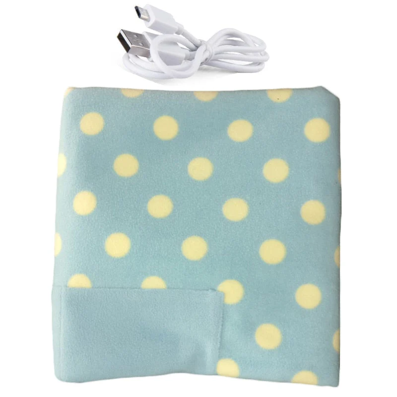 HULIANFU Portable Electric Blanket Heated Double Thermal Blanket 88*65cm Electric Warmer Electric Heating Blanket Dropshipping Warming - Deanwangkt