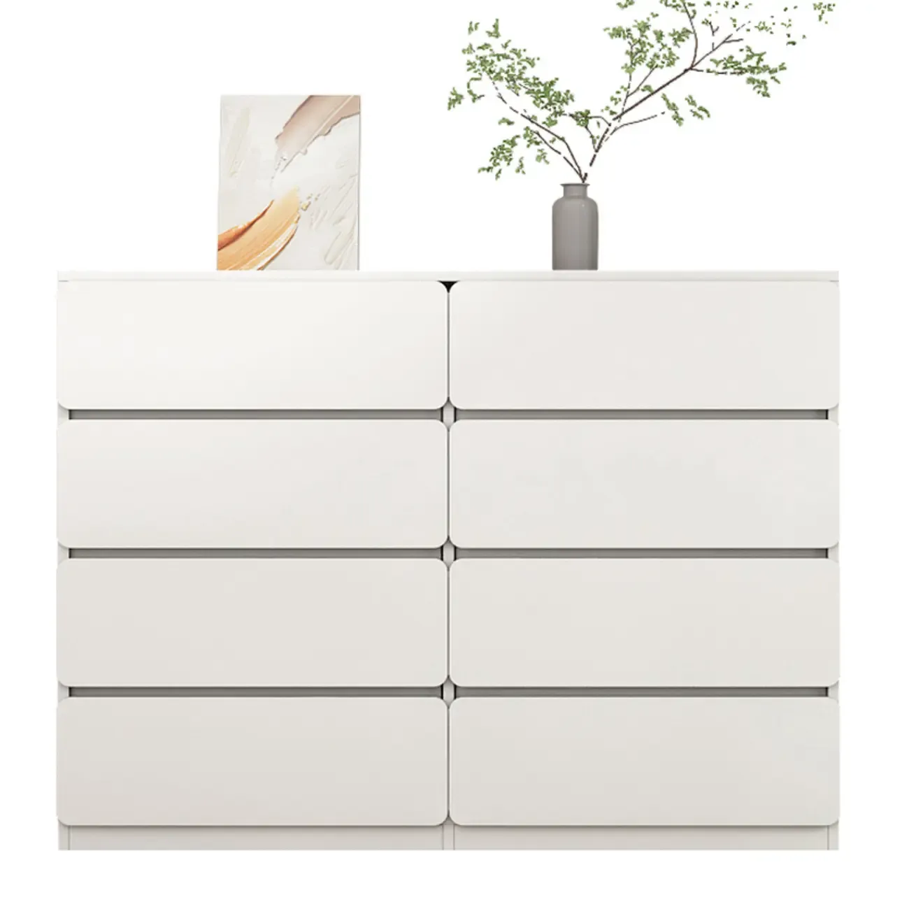 Artistic Rectangle Accent Chests with Free Standing Design