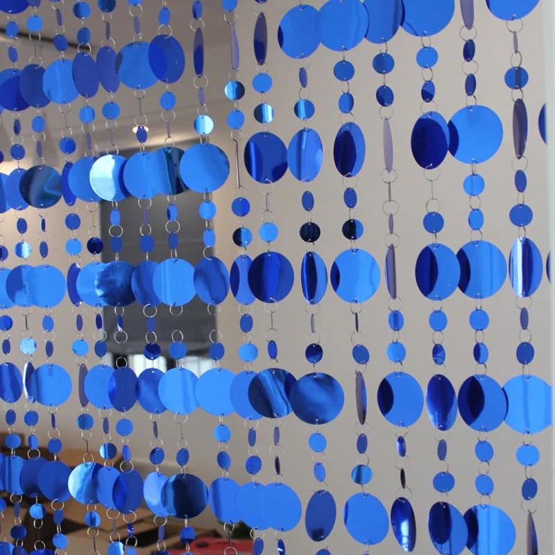 HULIANFU PVC sequins Curtains  Household items partitions Plastic curtain Home supplies Festive wedding decoration - Deanwangkt