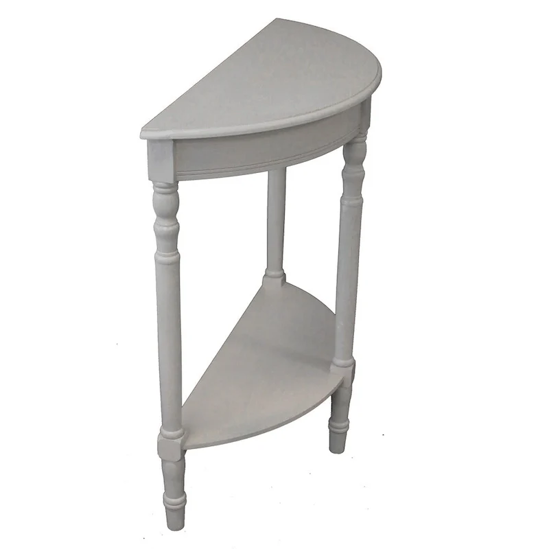 Ninette Half Moon Entryway Console Accent Table
