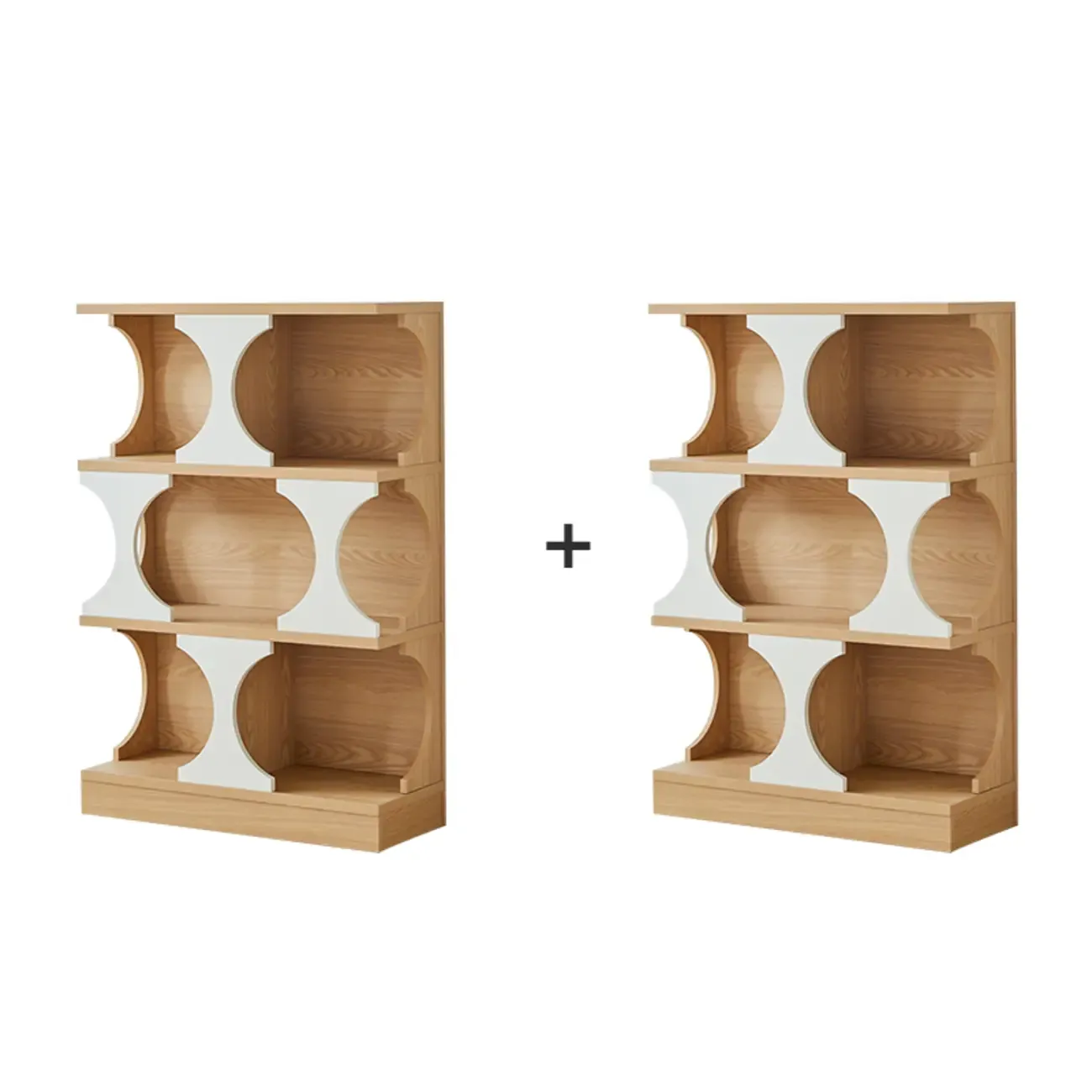 Wooden Cubitac Modern Display Cabinet with Shelves