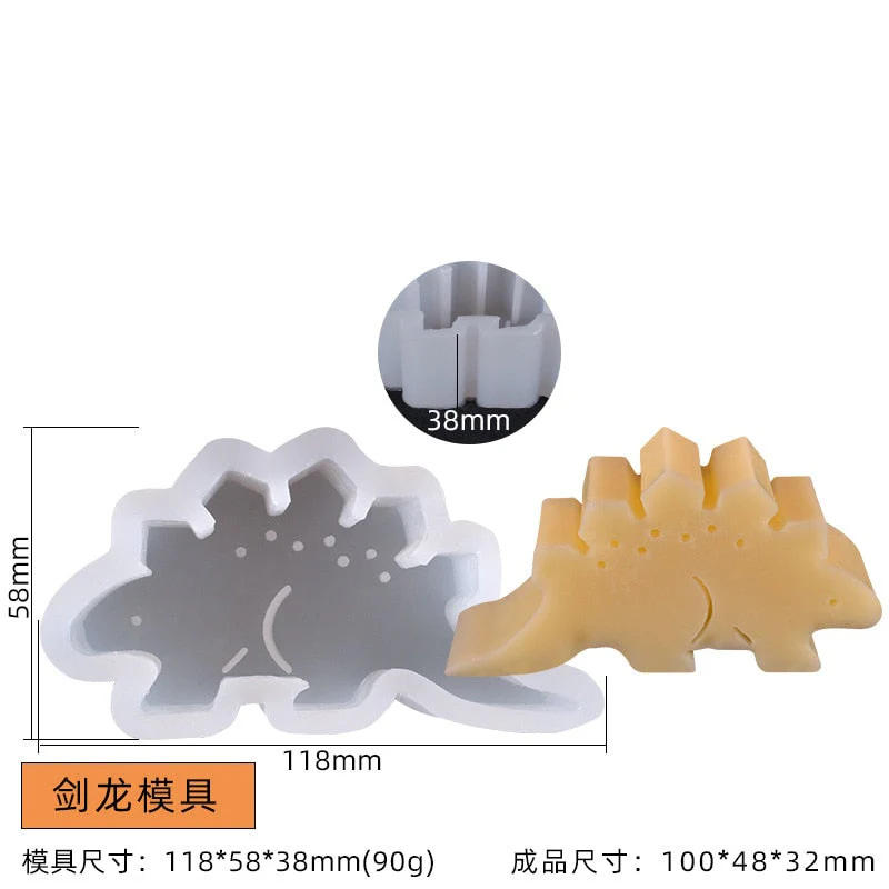 HULIANFU U-shaped Rainbow Bridge Diy Candle Silicone Mold Creative Arched Door N-Shaped Candle Mold Aromatherapy Gypsum Resin Mould - Deanwangkt