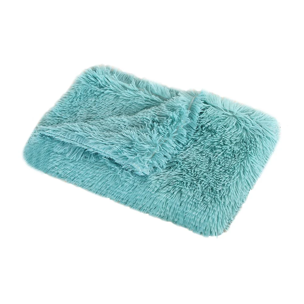 HULIANFU Soft Long Plush Pet Blanket Multi-Use Mat Sofa Cover Comfortable Warming Shag Blankets for Puppy Dog and Cats - Deanwangkt