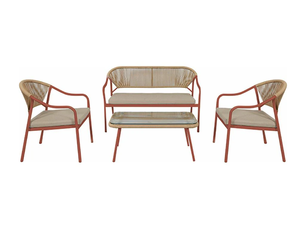 Habitatdoux Home Salon - Terracotta