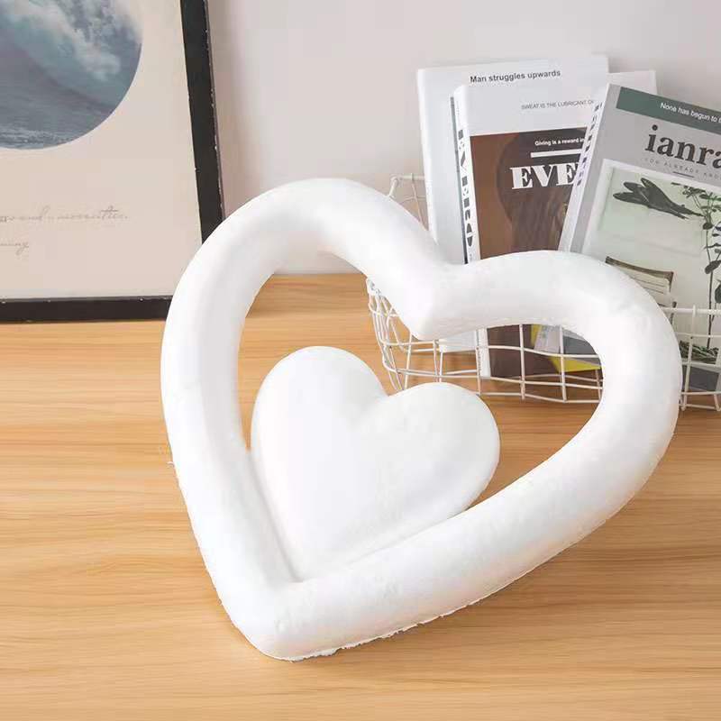 HULIANFU new product roses artificial flower wall wedding decoration rose flower Heart-shaped pendant - Deanwangkt