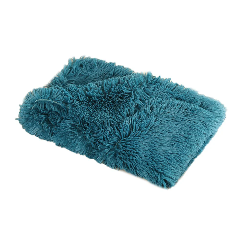 HULIANFU Soft Long Plush Pet Blanket Multi-Use Mat Sofa Cover Comfortable Warming Shag Blankets for Puppy Dog and Cats - Deanwangkt