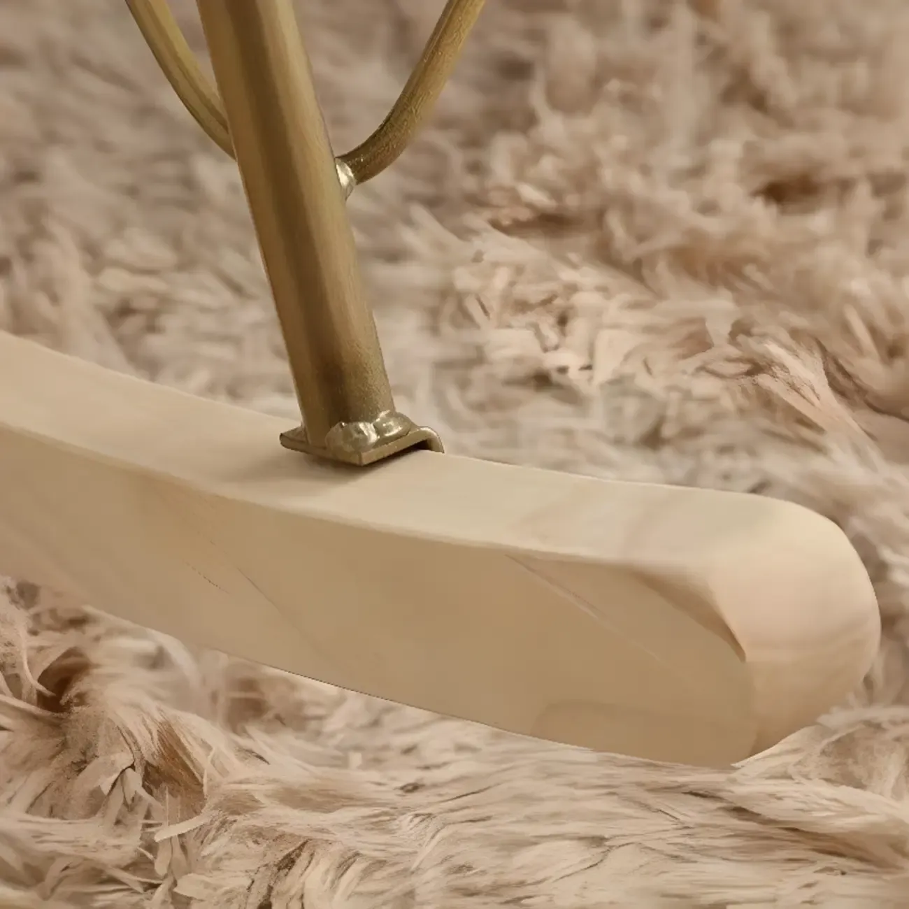 Modern Upholstered Rocking Chair with Optional Ottoman