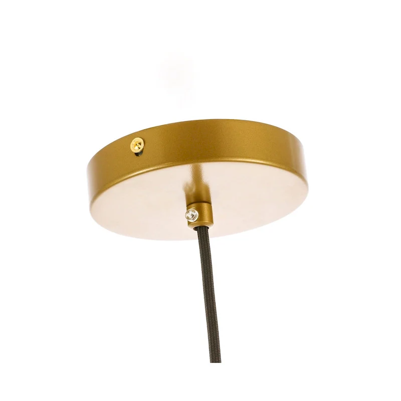 Gerald 1-light Elongated Glass Shade Hanging Pendant Light