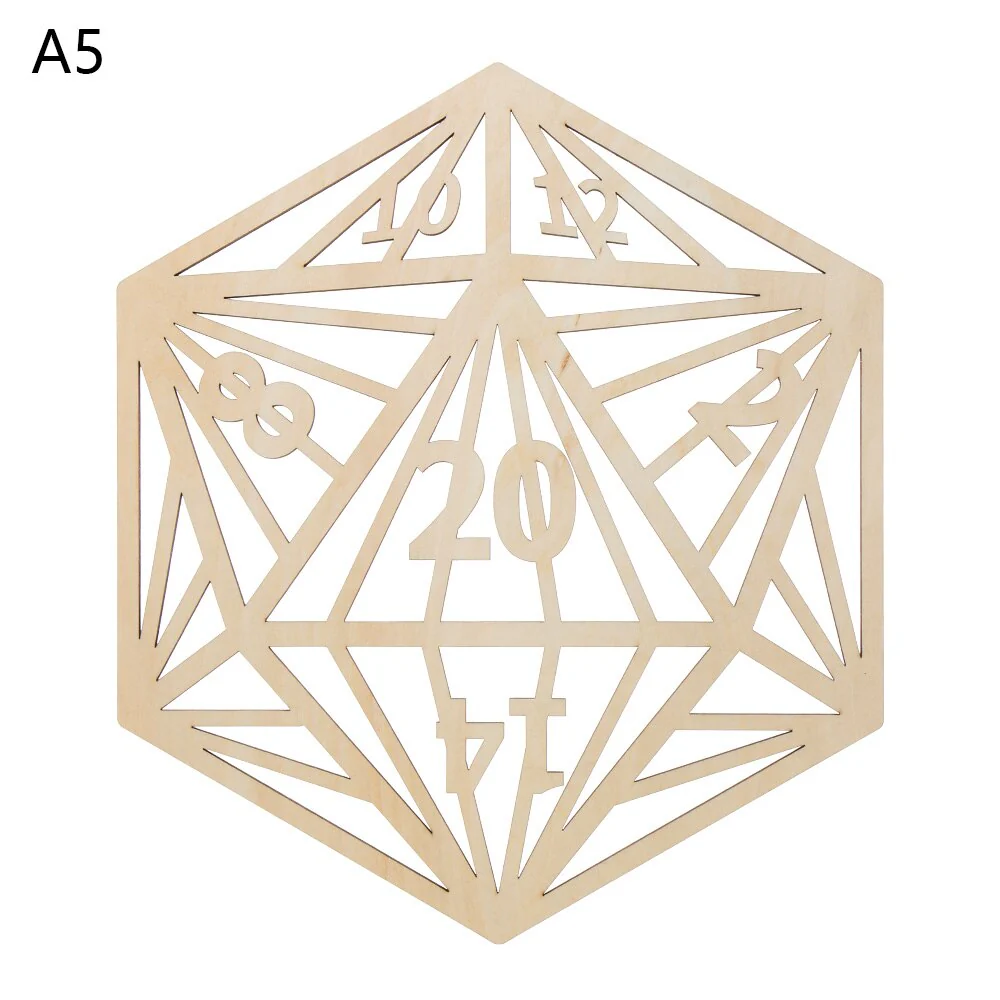 HULIANFU Log Color Chakra Pattern Round Edge Circles Carved Wooden Stand Coaster Flower of life Reload Stone Kitchen Hot Pad Mat Decor - Deanwangkt