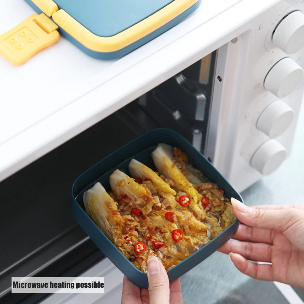 HULIANFU Thermal Lunch Box Portable Food Container With Spoon Microwave Vaccum Bowl Bento For Kids Picnic Insulated Lunch Box Three Layer - Deanwangkt