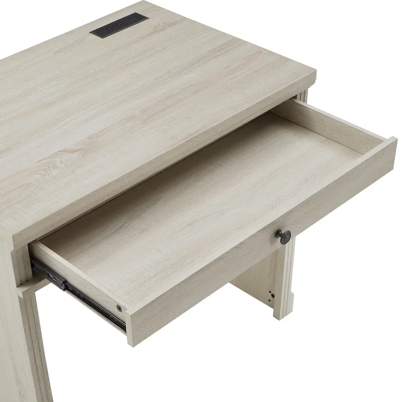 Hinesburg 35 in. Writing Desk with USB Charger by iNSPIRE Q Classic