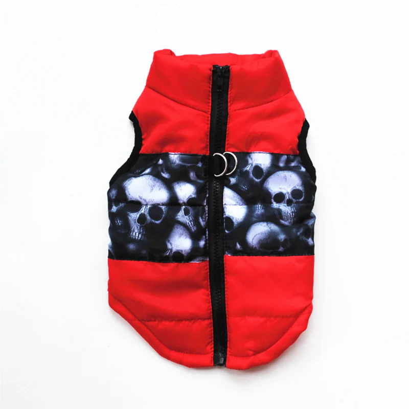 HULIANFU Warm Dog Clothes For Small Dog Windproof Winter Pet Dog Coat Jacket Padded Clothes Puppy Outfit Vest Yorkie Chihuahua Clothes - Deanwangkt